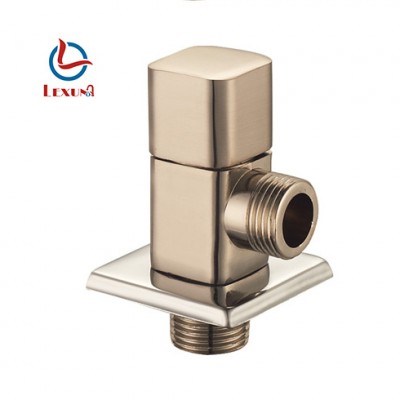 Various Styles Bathroom Chrome Plating Toilet Flush Brass Angle Valve